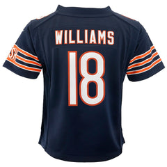 Caleb Williams Chicago Bears Youth Game Jersey - Navy