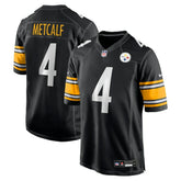 DK Metcalf Pittsburgh Steelers Youth Game Jersey - Black