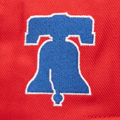 Philadelphia Phillies Double Up Snapback Hat Red | Mitchell & Ness