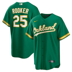 Brent Rooker Oakland Athletics Alternate Replica Jersey - Kelly Green