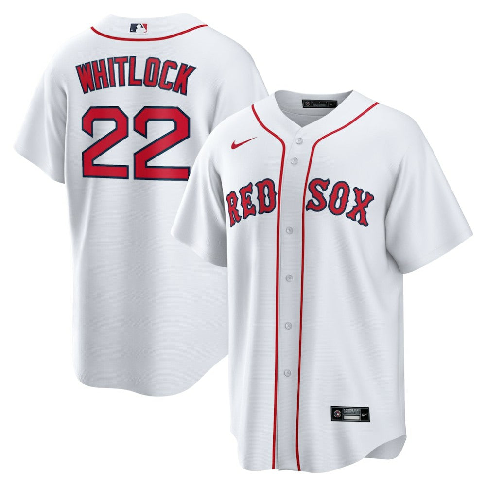 Garrett Whitlock Boston Red Sox Home Replica Jersey - White