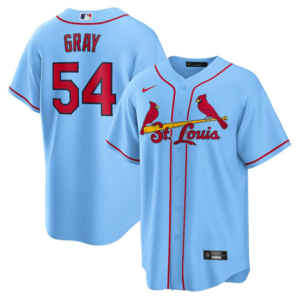 Sonny Gray St. Louis Cardinals Alternate Replica Jersey Light Blue | Nike