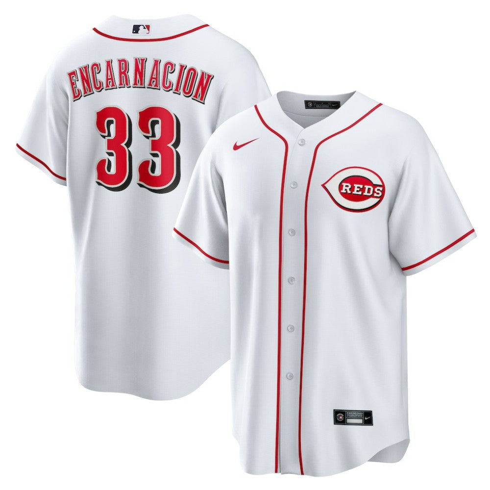 Christian Encarnacion-Strand Cincinnati Reds Home Replica Jersey White | Nike