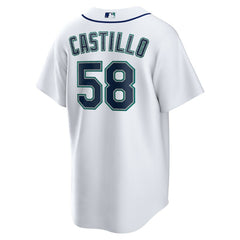 Luis Castillo Seattle Mariners Home Replica Jersey - White