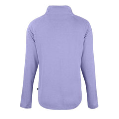 Colorado Rockies Cutter & Buck Women's Coastline Epic Comfort Eco Recycled Funnel Neck Raglan Pullover Top Purple