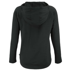 Baltimore Orioles Cutter & Buck Women's Coastline Epic Comfort Eco Recycled Hoodie Raglan Long Sleeve T-Shirt Black