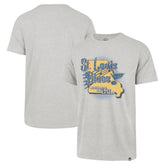 St. Louis Blues '47 Regional Localized Franklin T-Shirt Gray
