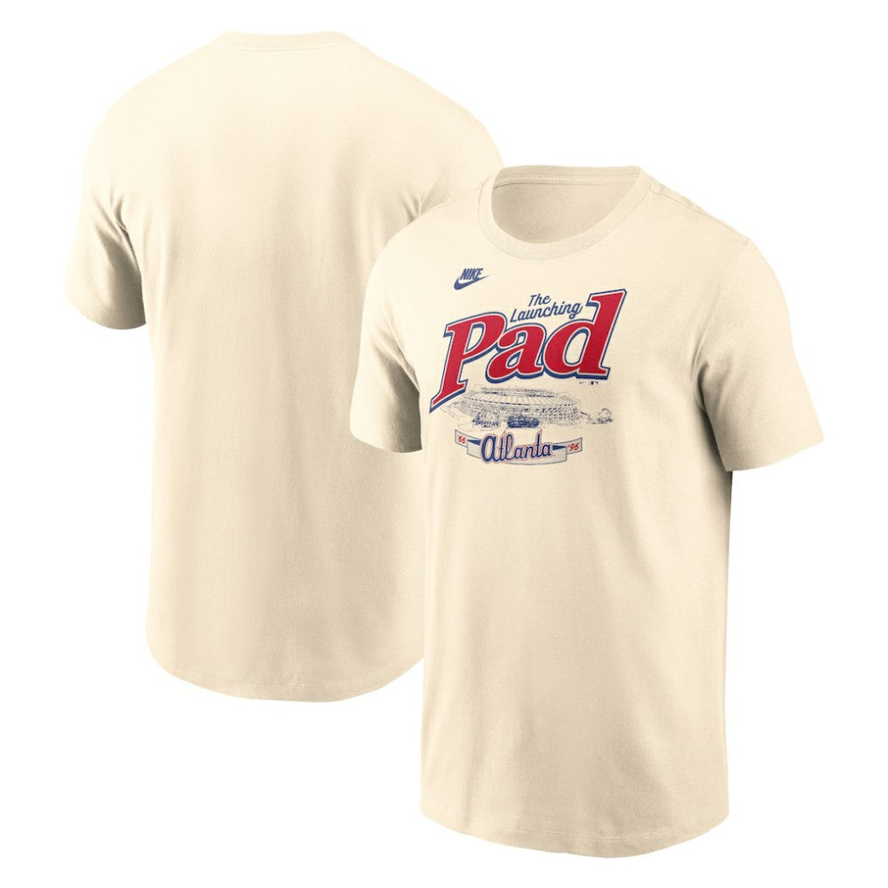 Atlanta Braves Local Home Town T-Shirt Cream | Nike