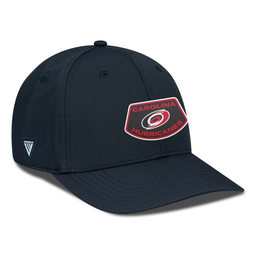 Carolina Hurricanes Levelwear Rise Skylight Flex Hat Black