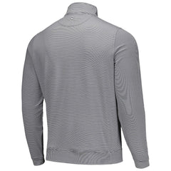 Baltimore Orioles Peter Millar Perth Sugar Stripe Performance Quarter-Zip Top Black