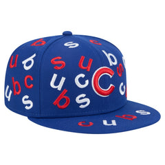 Chicago Cubs Team Confetti 59FIFTY Fitted Hat Royal | New Era