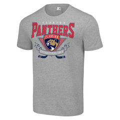 Florida Panthers Starter Team Logo Graphic T-Shirt Heather Gray