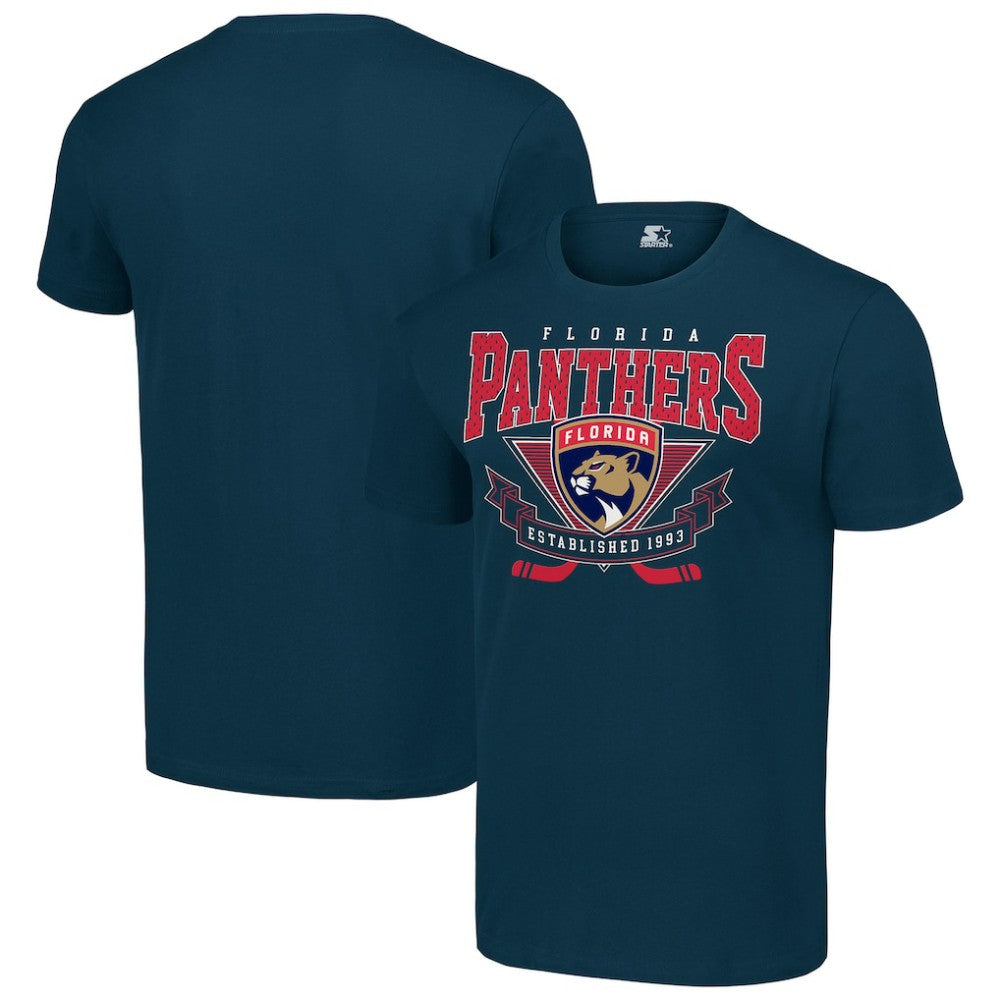 Florida Panthers Starter Team Logo Graphic T-Shirt Navy