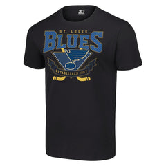 St. Louis Blues Starter Team Logo Graphic T-Shirt Black