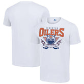 Edmonton Oilers Starter Team Logo Graphic T-Shirt White