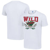 Minnesota Wild Starter Team Logo Graphic T-Shirt White