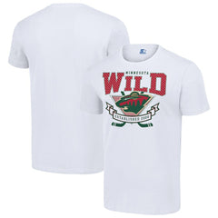 Minnesota Wild Starter Team Logo Graphic T-Shirt White