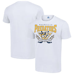 Nashville Predators Starter Team Logo Graphic T-Shirt White