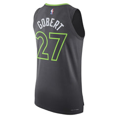 Rudy Gobert Minnesota Timberwolves Jordan Brand Authentic Jersey - Statement Edition - Anthracite on sale