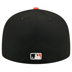 Detroit Tigers Shadow Stitch 59FIFTY Fitted Hat Black | New Era