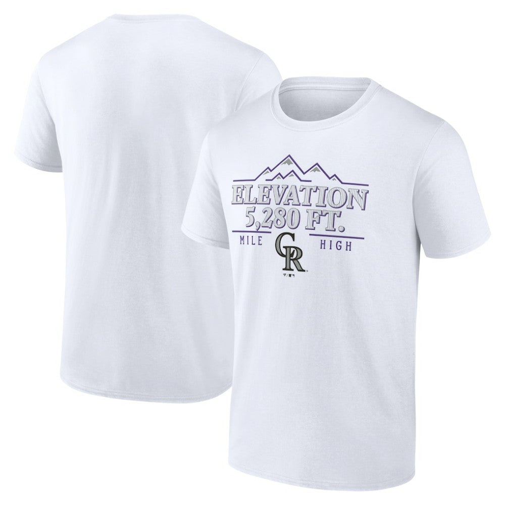 Colorado Rockies Elevation T-Shirt White