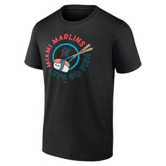 Miami Marlins Let's Go Fish T-Shirt Black