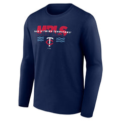 Minnesota Twins Territory Long Sleeve T-Shirt Navy