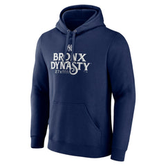 New York Yankees Bronx Dynasty Pullover Hoodie Navy