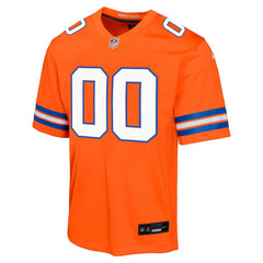Denver Broncos Youth Mile High Collection 1977 Throwback Custom Game Jersey - Orange