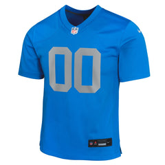 Detroit Lions Youth Alternate Custom Game Jersey - Blue