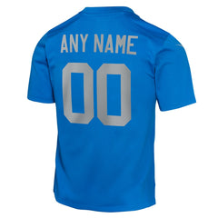 Detroit Lions Youth Alternate Custom Game Jersey - Blue
