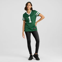 New York Jets Women's #1 Mom Game Jersey - Legacy Green