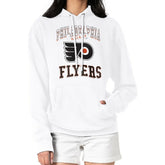 Philadelphia Flyers G-III 4Her by Carl Banks Women's Team Logo Tri-Blend Fleece Pullover Hoodie White