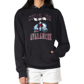Colorado Avalanche G-III 4Her by Carl Banks Women's Team Logo Tri-Blend Fleece Pullover Hoodie Black