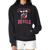 New Jersey Devils G-III 4Her by Carl Banks Women's Team Logo Tri-Blend Fleece Pullover Hoodie Black