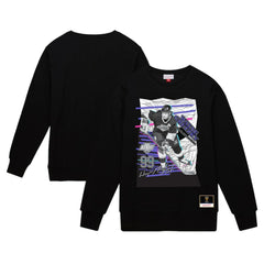 Wayne Gretzky Los Angeles Kings Mitchell & Ness Streak Pullover Sweatshirt Black