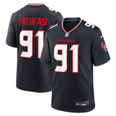 Folorunso Fatukasi Houston Texans Team Game Jersey - Navy
