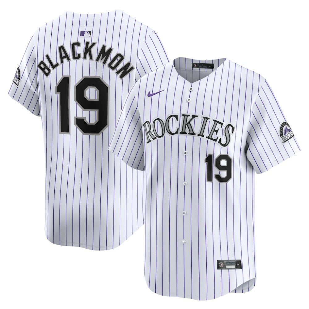 Charlie Blackmon Colorado Rockies Youth Home Limited Player Jersey - White