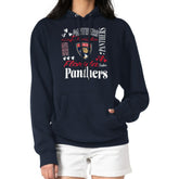 Florida Panthers G-III 4Her by Carl Banks Women's Collage Team Graphic Tri-Blend Fleece Pullover Hoodie Navy