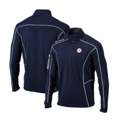 New York Yankees Cooperstown Collection Omni-Wick Shotgun Quarter-Zip Top Navy | Columbia