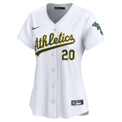 Zack Gelof Athletics Women's Home Limited Player Jersey?- White