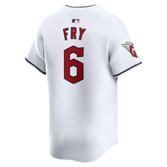 David Fry Cleveland Guardians Home Limited Player Jersey - White
