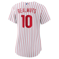J.T. Realmuto Philadelphia Phillies Women's Home Replica Jersey - White