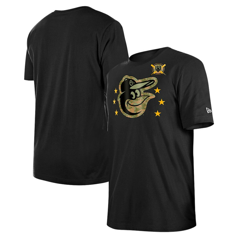 Baltimore Orioles 2024 Armed Forces Day T-Shirt Black | New Era