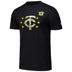Minnesota Twins 2024 Armed Forces Day T-Shirt Black | New Era