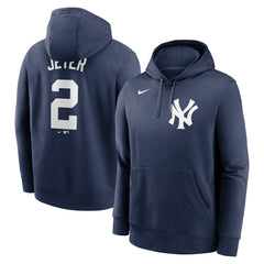 Derek Jeter New York Yankees Player Name & Number Club Pullover Hoodie Navy | Nike