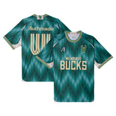 Milwaukee Bucks Authmade x NBA Soccer Kit Fashion Jersey - Green outlet