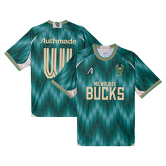 Milwaukee Bucks Authmade x NBA Soccer Kit Fashion Jersey - Green outlet