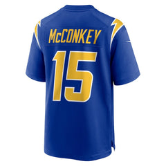 Ladd McConkey Los Angeles Chargers Alternate Game Jersey - Royal