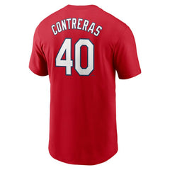 Willson Contreras St. Louis Cardinals 2024 City Connect Fuse Name & Number T-Shirt Red | Nike